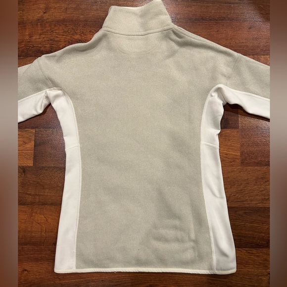 Patagonia Performance Better Sweater Jacket Women’s Size Small White Tan - Picture 9 of 9